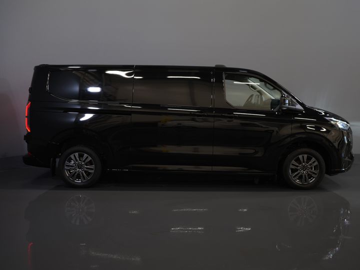 Ford E-Transit Custom Van 340 65 kWh 218 KM 330 km WLTP L2 Limited 2x drzwi przesuwne/ elektryczne przesuwne/ 2,3 t uciąg/ szybka ładowarka/ Matrix LED/ B&O/ adaptacyjny tempomat/ St