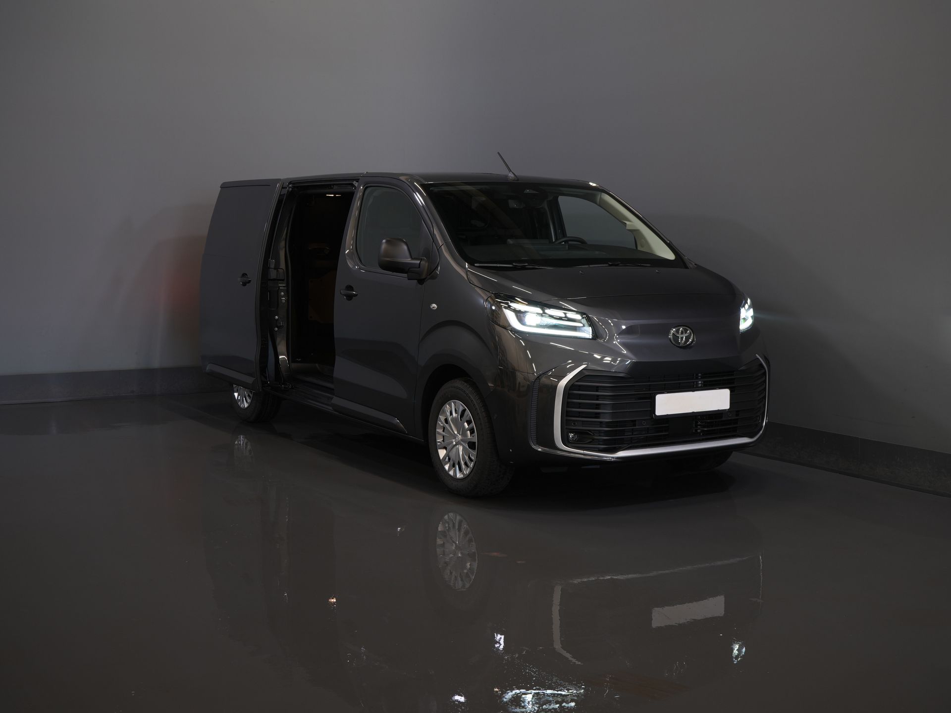 Toyota PROACE Electric Worker Van 75 kWh L3 345 km WLTP LED/ Schnellladegerät/ Keyless/ Adapt.Cruise/ Steerverw./ Stoelverw./ Navi/ Carplay/ Kamera/ PDC/ Airco