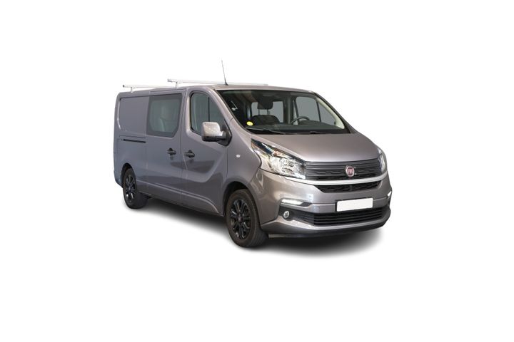 Fiat Talento Bestelbus 2.0 MJ 145pk L2 DC Dubbel Cabine BPM VRIJ! NL Auto/ Navi/ Camera/ Cruise/ LMV/ Trekhaak