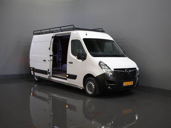 Opel Movano Bestelbus 2.3 Turbo 136PK L3H2 Camera/ Climate/ Cruise/ PDC/ Trekhaak / 2,5T trekgew./ Imperiaal+trap/ Side Bars/ NL Auto