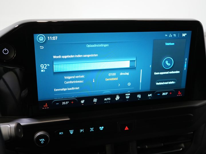 Ford E-Transit Custom Van 340 65 kWh 330 km WLTP L2 Limited Gwarancja 5 lat/ 2,3 t Ładowność/ Szybka ładowarka/ Matrix LED/ B&O/ Adapt.Cruise/ Ogrzewanie postojowe/ Carplay