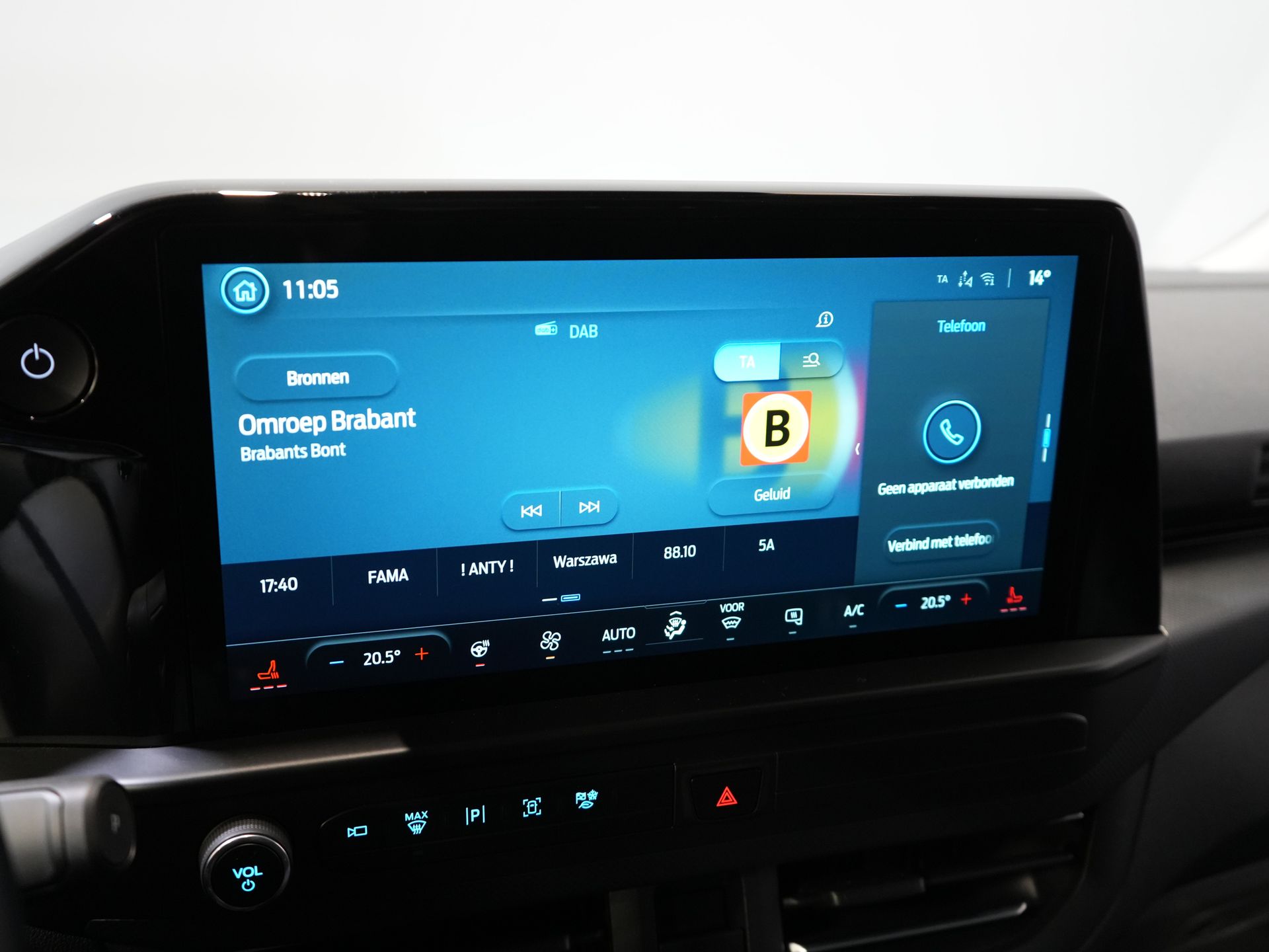 Ford E-Transit Custom Van 340 65 kWh 330 km WLTP L2 Limited Gwarancja 5 lat/ 2,3 t Ładowność/ Szybka ładowarka/ Matrix LED/ B&O/ Adapt.Cruise/ Ogrzewanie postojowe/ Carplay