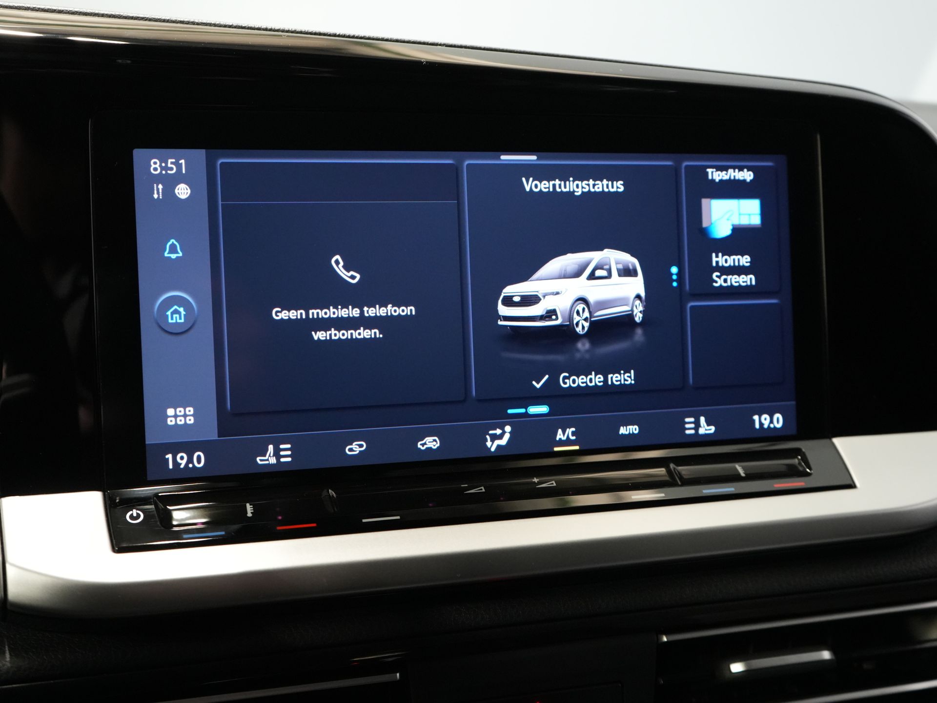 Ford Transit Connect Bestelbus 2.0 125 pk DSG Aut. L2 Limited BPM VRIJ! Adapt.Cruise/ LED/ Virtual Cockpit/ Stoelverw./ Carplay/ Stuurverw./ Navi/ Camera/ PDC/