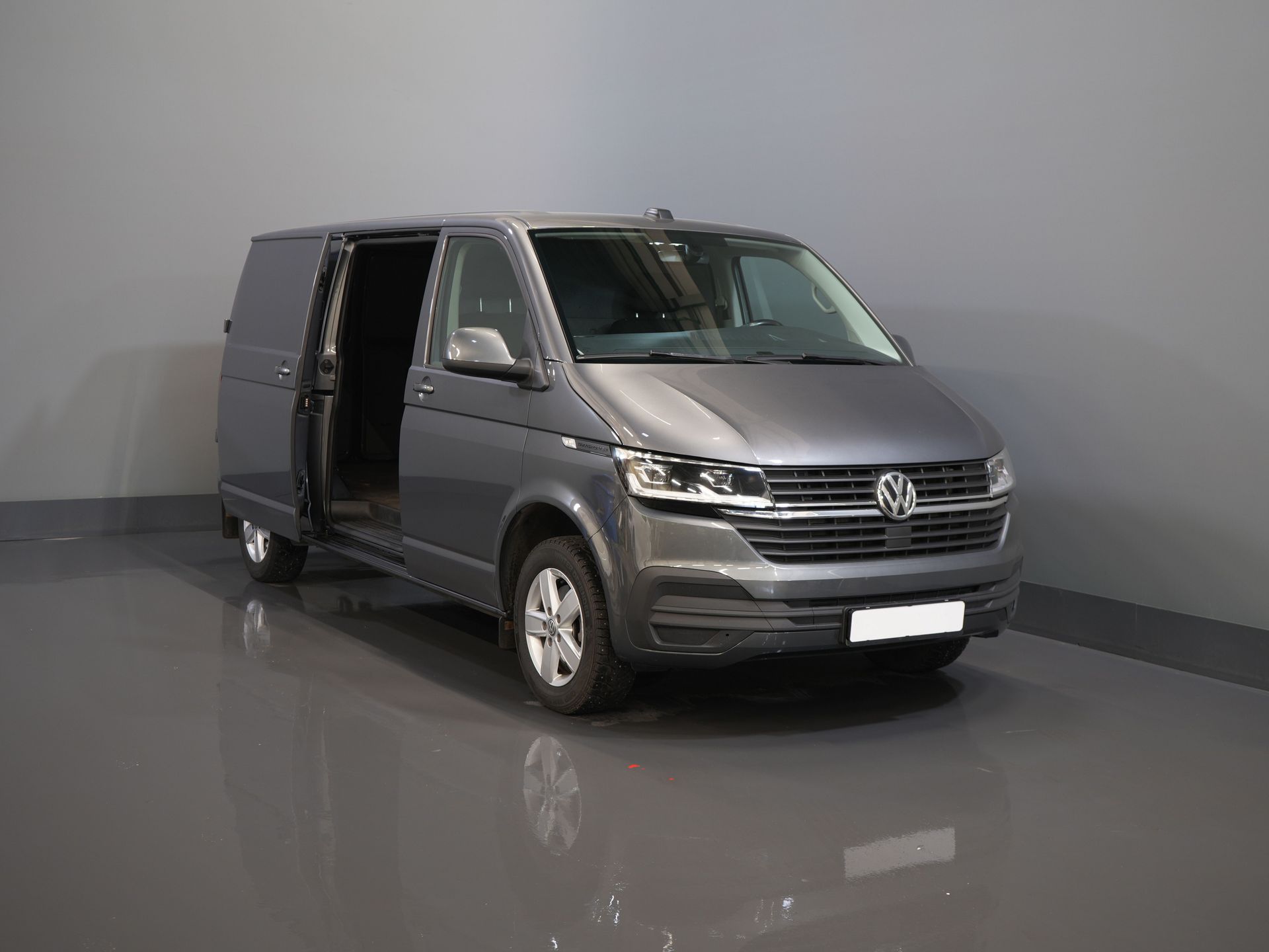 Volkswagen Transporter Van 2.0 TDI 150 KM DSG Aut. L2 BPM GRATIS! LED/ Ogrzewanie postojowe/ Ogrzewanie siedzeń/ Carplay/ Kamera/ PDC/ LMV/ Cruise/ Airco