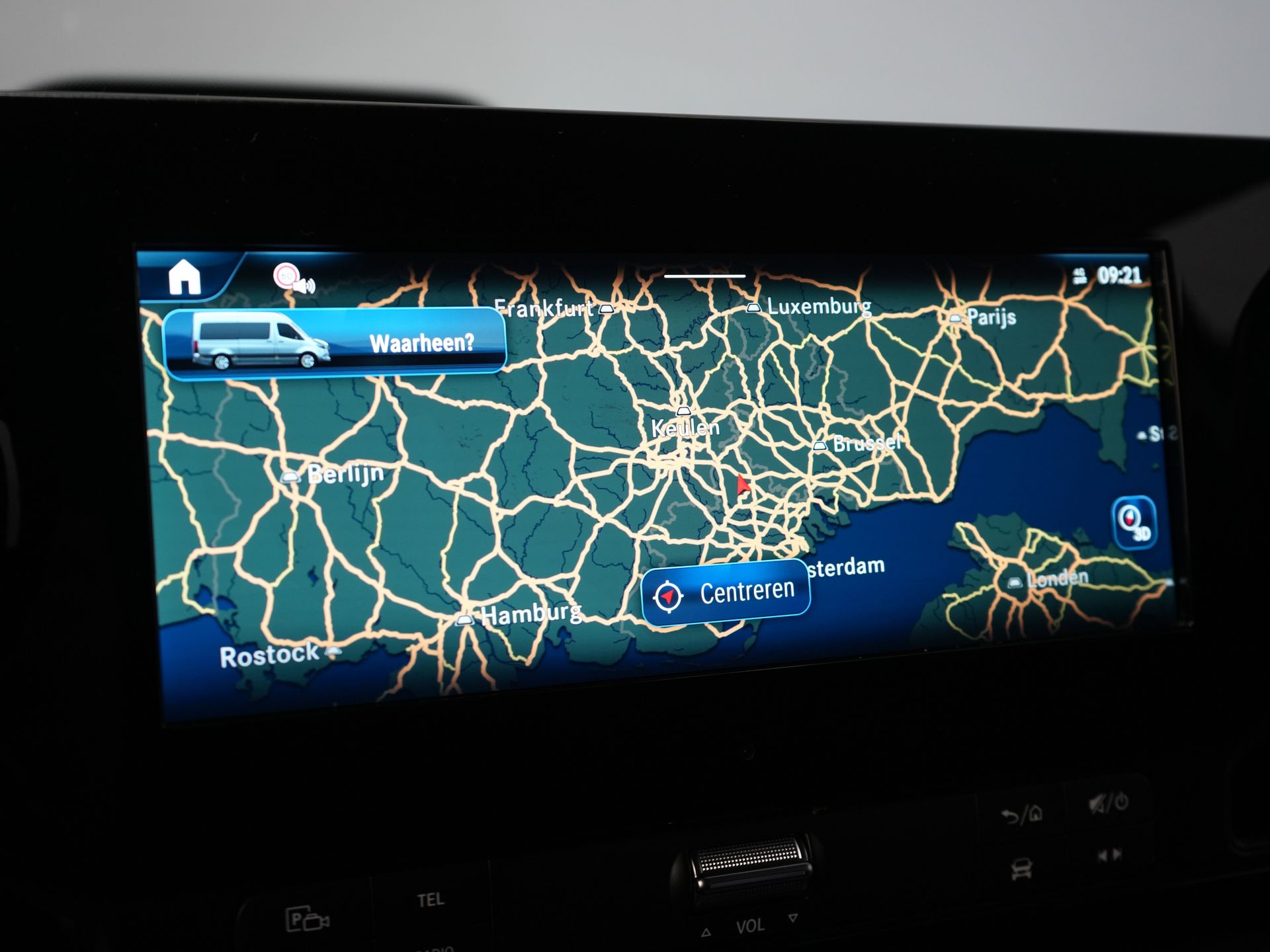 Mercedes-Benz Sprinter Bestelbus 317 CDI Aut. L2H2 3.5t Trekverm./ LED/ Gev. Stoel/ 270 Gr.Deuren/ Stoelverw./ Airco/ Navi/ Camera/ Cruise/ PDC/ DAB