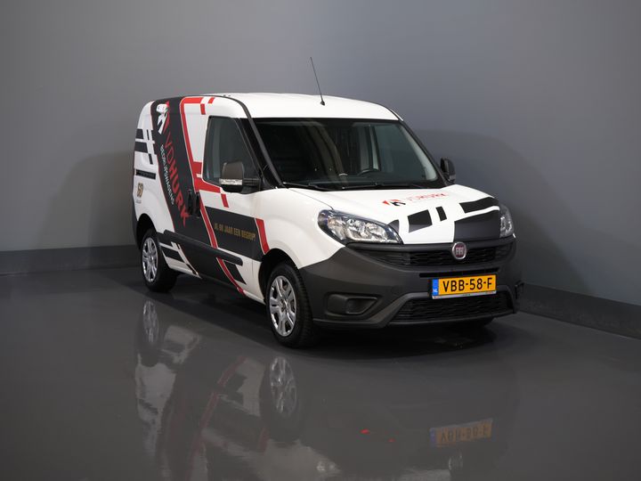 Fiat Dobló Cargo Van 1.3 MJ BPM FREE! (DEMO) NL Car/ Airco/ Bluetooth/ Carpentry/ Towbar