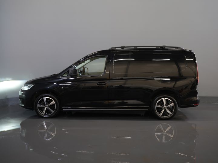 Volkswagen Caddy Cargo Maxi Van 2.0 TDI 125 KM DSG Aut. Black Edition LED/ Spoiler/ Warga przednia/ 18'' LMV/ Adapt.Cruise/ Ogrzewanie podłogowe/ Seatverw./ Skóra/ Carplay/ N