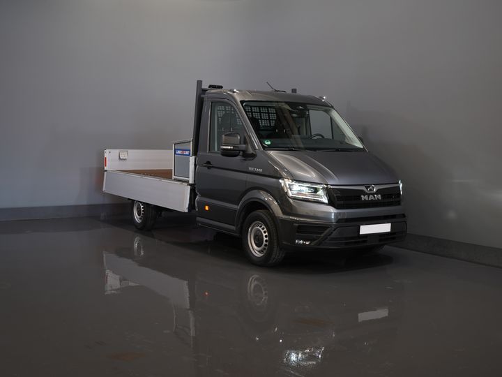 Volkswagen Crafter Відкрита вантажна платформа (MAN TGE) 2.0 DSG Авт. Відкритий вантажний кузов 340x204x40/ Фейсліфтинг/ LED/ Віртуальний кокпіт/ Carplay/ Підйомник/ Камера/ Клімат/ ЦЗ/ Круїз