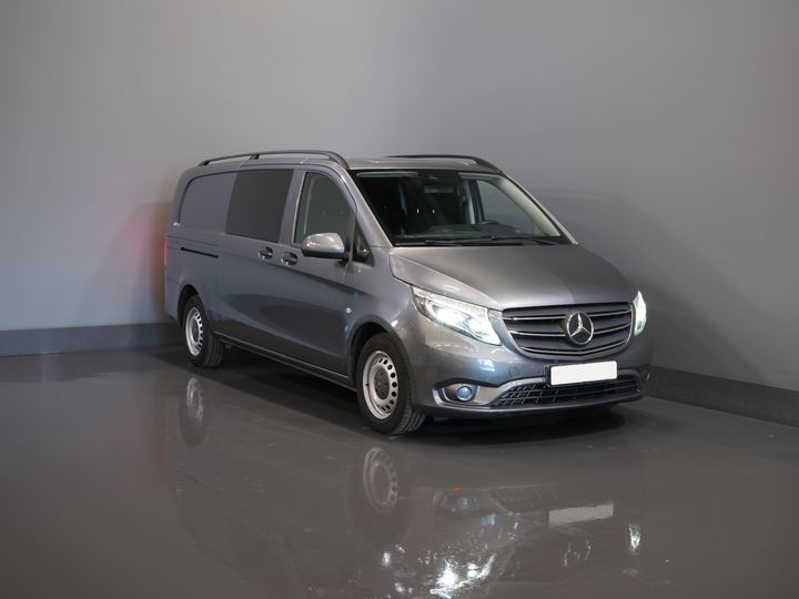 Mercedes-Benz Vito Bestelbus 114 CDI Aut. L3 XL DC Dubbele Cabine BPM VRIJ! LED/ Climate/ Navi/ Carplay/ Camera/ PDC/ Cruise