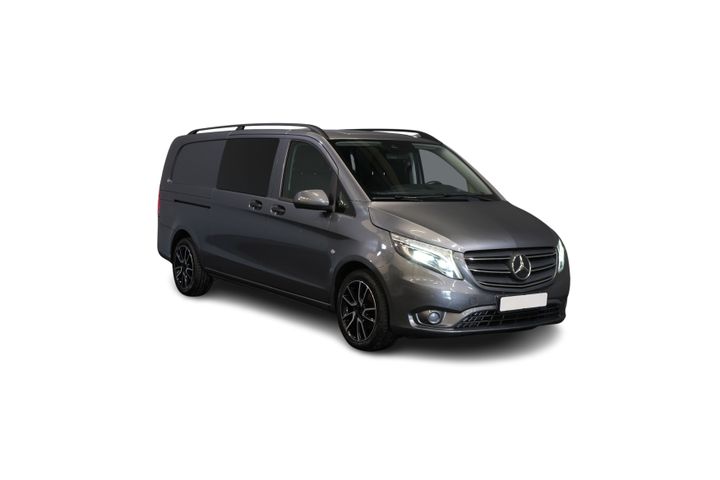 Mercedes-Benz Vito Van 114 CDI Aut. L3 XL DC Double Cab BPM GRATIS! LED/ Klimatyzacja/ Navi/ Carplay/ Kamera/ PDC/ Tempomat