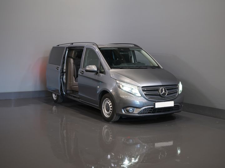 Mercedes-Benz Vito Bestelbus 114 CDI Aut. L3 XL DC Dubbele Cabine BPM VRIJ! LED/ Climate/ Navi/ Carplay/ Camera/ PDC/ Cruise