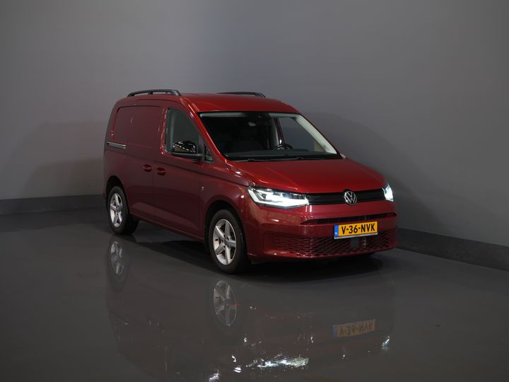Volkswagen Caddy Cargo Bestelbus 2.0 TDI 125 pk DSG Aut. LED/ Virtual Cockpit/ Standkachel/ Stoelverw./ Carplay/ Navi/ Cruise/ Camera/ PDC/ Trekhaak