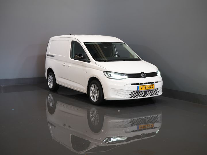 Volkswagen Caddy Cargo Bestelbus 2.0 TDI 125 pk DSG Aut. LED/ Adapt.Cruise/ Standkachel/ Carplay/ Stoelverw./ Airco/ Camera/ 16”LMV/ PDC/ Trekhaak