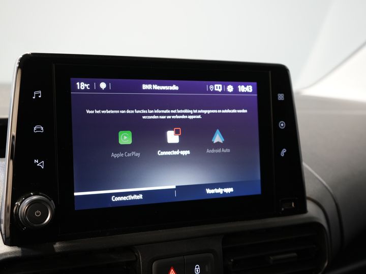 Opel Combo-e Bestelbus L2 50 kWh 135 pk 315km WLTP BPM VRIJ! Snellader/ Carplay/ Climate/ Imperiaal/ Cruise/ Head-up/ Stoel+Stuurverw./ Trekhaak