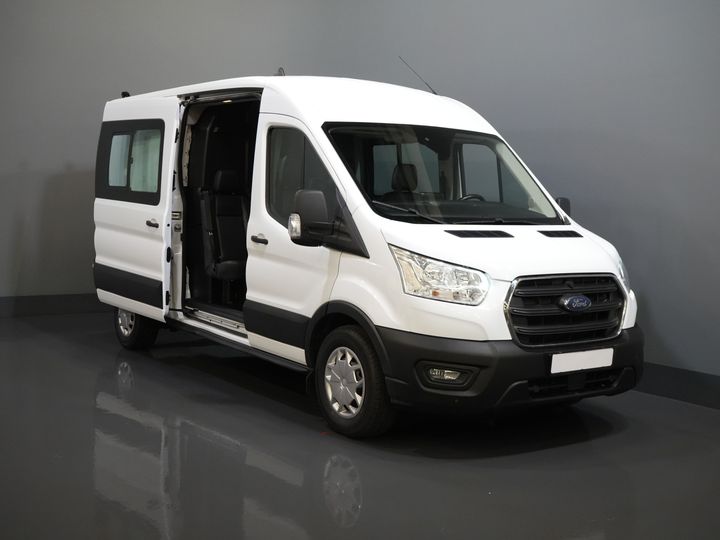 Ford Transit Van 2.0 TDCI 130 cv L3H2 DC Doppia Cabina 7 Pers./ Cinghia V.V./ Adapt. Crociera/ CarPlay/ PDC/ Navi/ Telecamera/ Airco/ Barra di traino