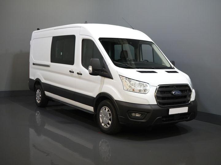Ford Transit Van 2.0 TDCI 130 CP L3H2 DC Cabină dublă 7 Pers./ Centură V.V./ Adapt. Cruise/ CarPlay/ PDC/ Navi/ Camera/ Airco/ Towbar